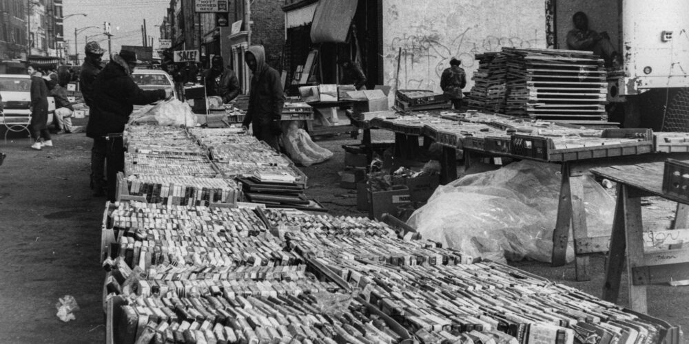 Maxwell Street, Chicago, 1990