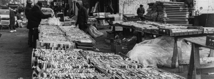 Maxwell Street, Chicago, 1990